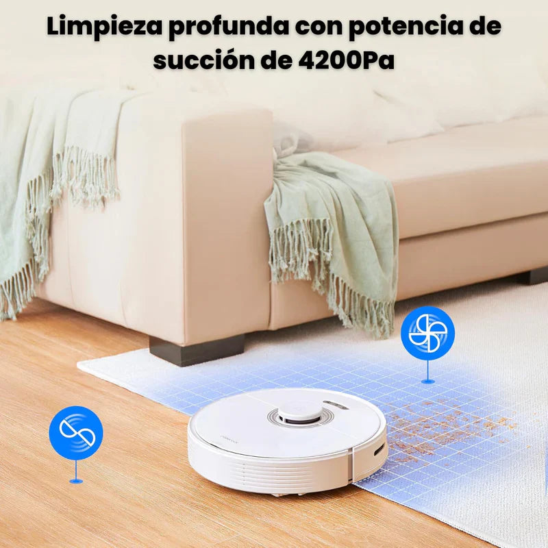 LimpioBot: Tu aliado perfecto para un hogar impecable, sin esfuerzo.