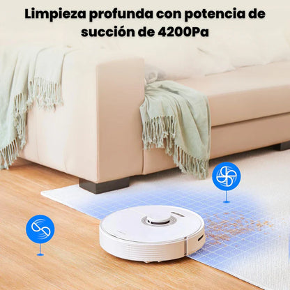 LimpioBot: Tu aliado perfecto para un hogar impecable, sin esfuerzo.