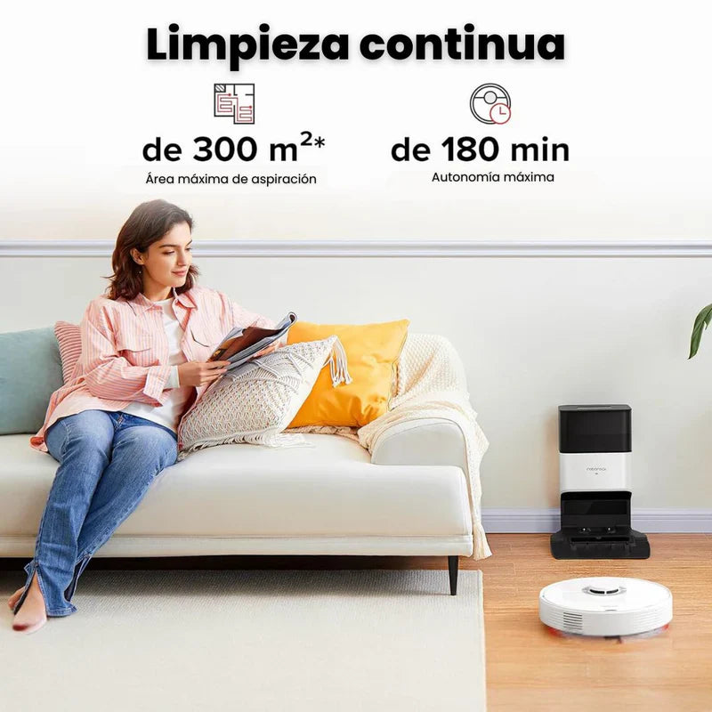 LimpioBot: Tu aliado perfecto para un hogar impecable, sin esfuerzo.