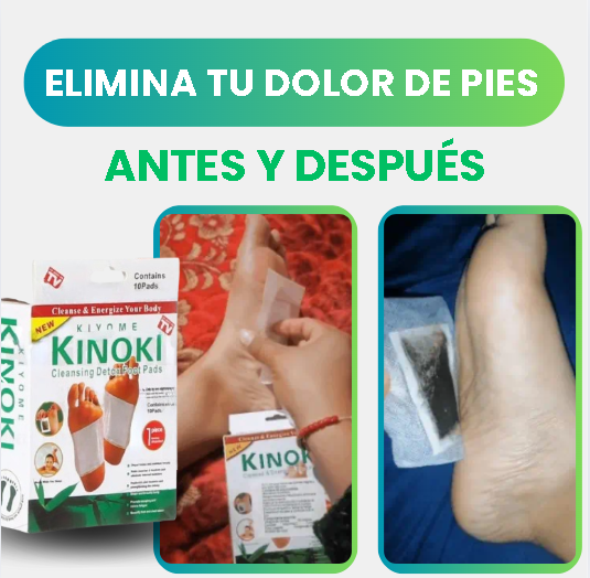 Parches Kinoki® | Alivio de Estrés Inmediato