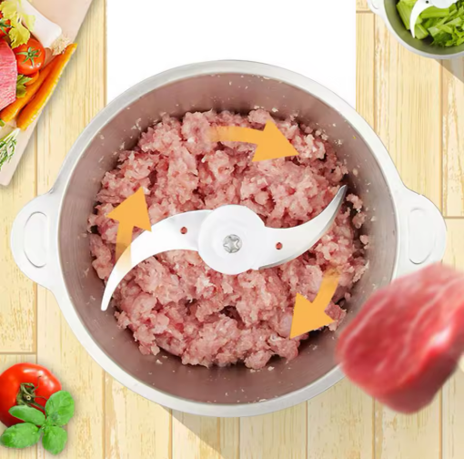 PICADORA ELECTRICA 2 VELOCIDADES✨🤩 ¡EL MEJOR ALIADO PARA TU COCINA!🎁¡ENVÍO GRATIS!🎁