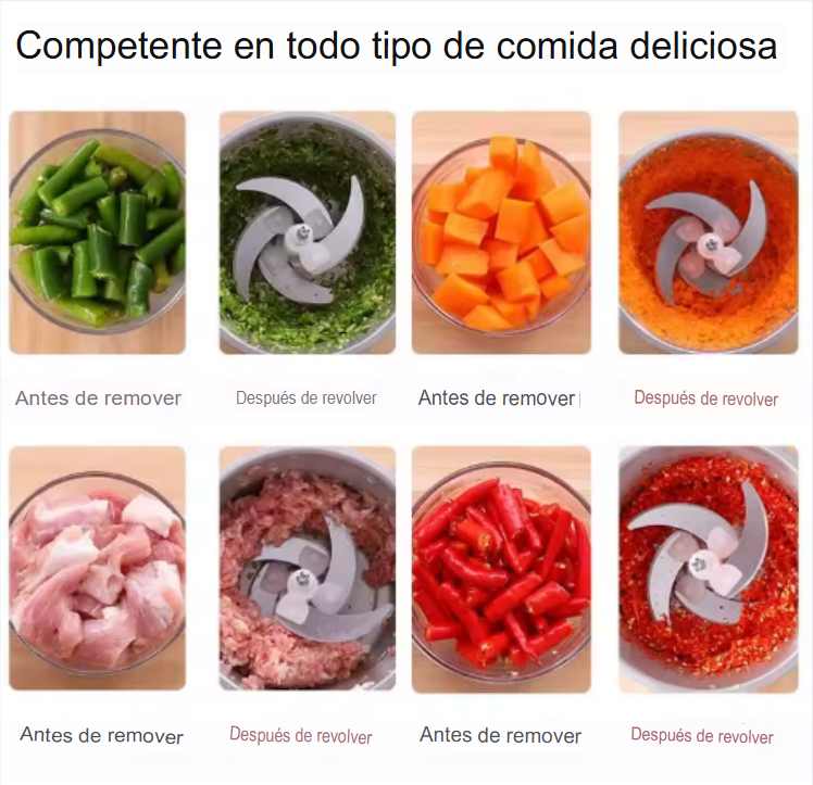 PICADORA ELECTRICA 2 VELOCIDADES✨🤩 ¡EL MEJOR ALIADO PARA TU COCINA!🎁¡ENVÍO GRATIS!🎁