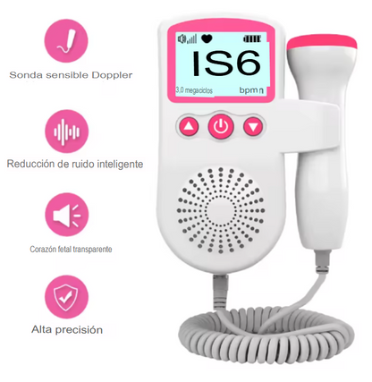 Monitor Fetal Doppler:😍💕¡Escucha los latidos de tu bebé En La Comodidad De Tu Hogar!🤰❤️🏡