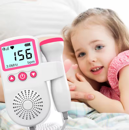 Monitor Fetal Doppler:😍💕¡Escucha los latidos de tu bebé En La Comodidad De Tu Hogar!🤰❤️🏡